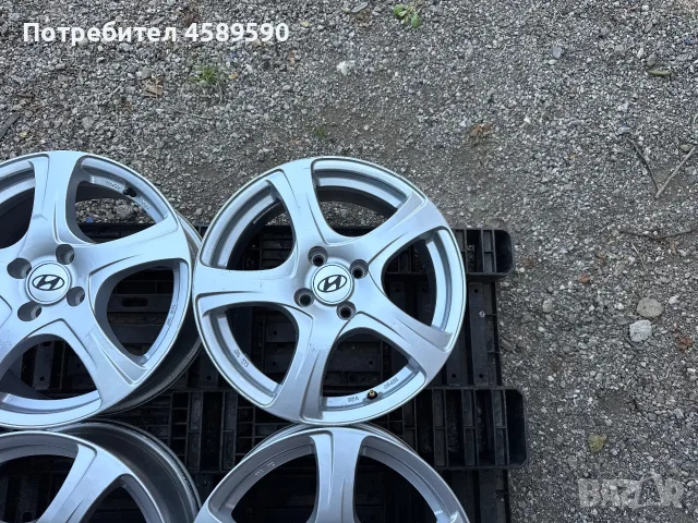 4бр.Алуминиеви джанти 16" 4x100 за Hyundai Bayon,i10,i20,Kia Stonic,Rio,Picanto,Toyota Yaris,Suzuki, снимка 6 - Гуми и джанти - 55583656