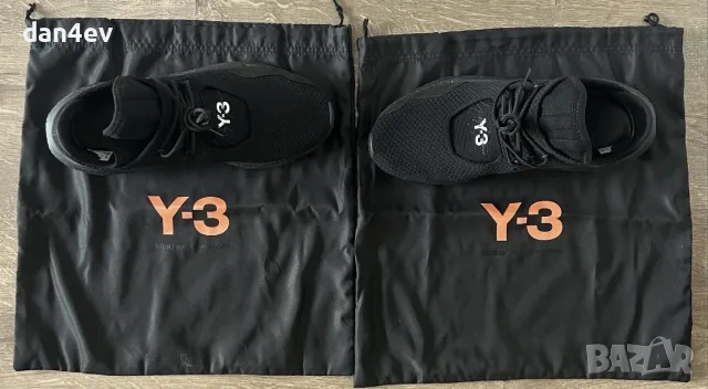 Y-3 Saikou "Triple Black", снимка 13 - Маратонки - 55603162