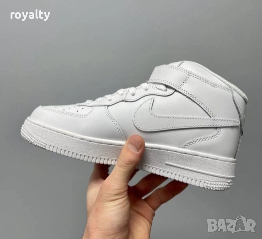 Nike Air Force 1 White Нови Бели Дамски Маратонки Найк с Кутия , снимка 2 - Маратонки - 54429123