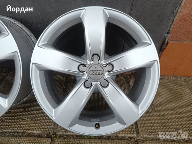	ОРИГИНАЛНИ алуминиеви джанти 18 ' цола 5х112 Ауди / AUDI 5x112 66,6, снимка 11 - Гуми и джанти - 55102717