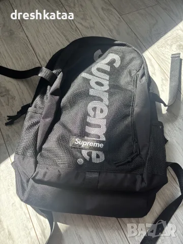 Нова Раница Supreme Mesh Cordura Backpack (пращам същия ден), снимка 7 - Раници - 55344048