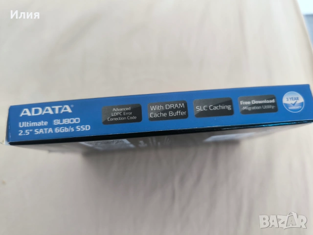 Диск SSD ADATA SU800 128GB 2,5" SATA 6Gb/s, снимка 5 - Твърди дискове - 54948728