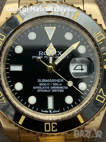 Мъжки  часовник автоматичен ROLEX  SUBMARINER 