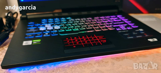 ASUS ROG STRIX G15/ NVidia GTX 1660ti 6GB/Core i7-10750H/16GB RAM/512G SSD/15.6 144Hz FHD IPS, снимка 10 - Лаптопи за игри - 54018651