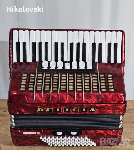 Акордеон Delicia Arnaldo III , снимка 4 - Акордеони - 54187288