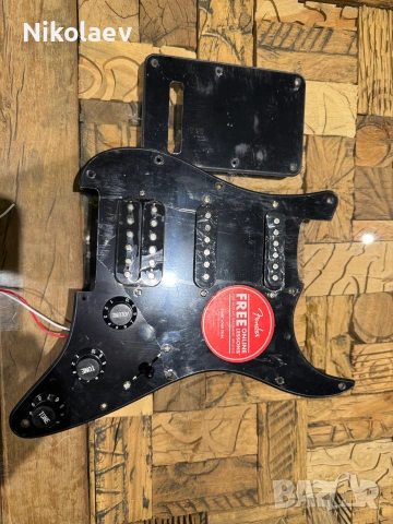 Pre-Wired Strat Pickguard , снимка 10 - Китари - 55259166