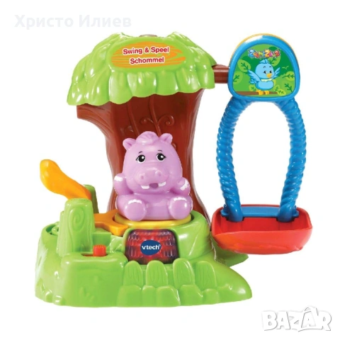 Vtech ZoomiZooz Музикална люлка с хипопотамче