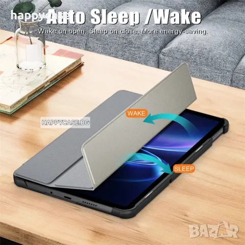 Xiaomi Redmi Pad 2 9.7" 2026 (Poco Pad C1) / Кожен калъф смарт кейс за таблет, снимка 9 - Таблети - 55556316