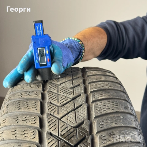 Комплект 4броя Гуми Pirelli Sottozero 3 245/45R18 100V DOT1723| Джанти 8Jx18H2-N ET43 A2134013700| Г, снимка 7 - Гуми и джанти - 54861986