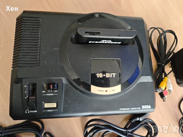 Оригинална конзола Sega Mega Drive, снимка 2 - Други игри и конзоли - 54097975