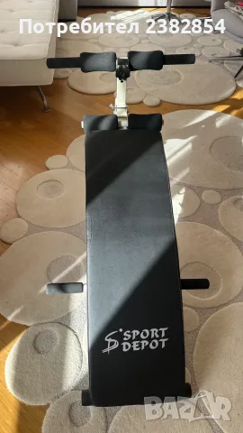 Лежанка за коремни преси Sport Depot, снимка 3 - Фитнес уреди - 55436943