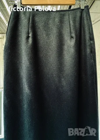 Нова дизайнерска пола EMPHASIS by Rena Gabriel om 100% Baby Alpaca, размер XS/S, снимка 3 - Поли - 55539482