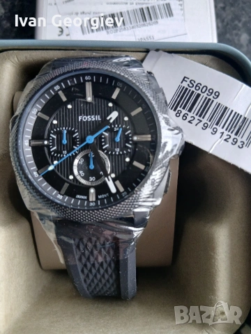 Нов кварцов часовник FOSSIL Machine FS6099, снимка 6 - Мъжки - 54012416