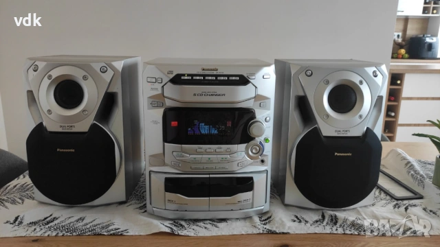 Стерео-уредба PANASONIC AK-18 / MADE IN GERMANY / 2 X 100 W!  , снимка 2 - Аудиосистеми - 54668053
