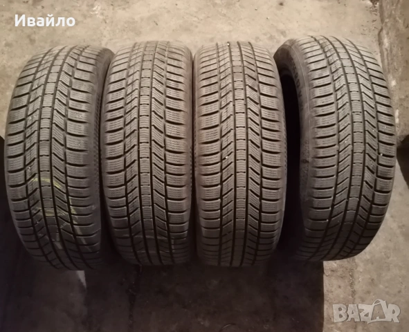 Продавам 4 броя Зимни гуми 215.55.17 на 1 сезон дот 2022 Контентал 