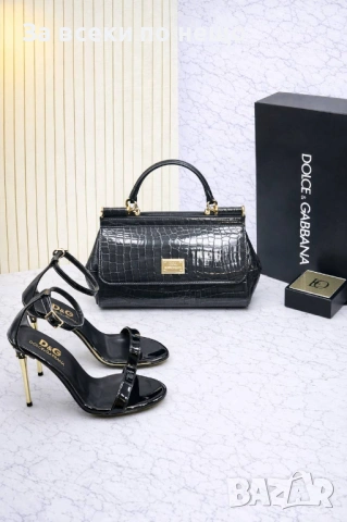 Dolce&Gabbana Дамски Сандали На Ток Долче И Габана - Различни Цветове Код SK1280, снимка 7 - Сандали - 54130010