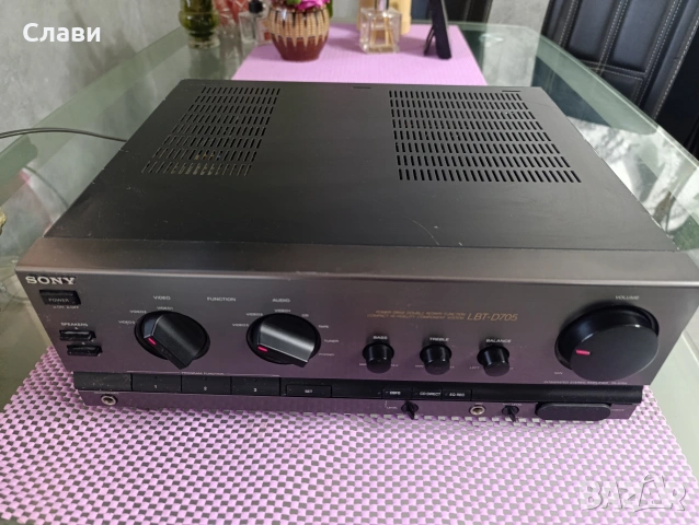 Усилвател SONY TA-D705 , снимка 3 - Ресийвъри, усилватели, смесителни пултове - 54725749