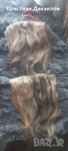 Руса коса ЕКСТЕЙШЪНИ, снимка 3 - Аксесоари за коса - 54280331