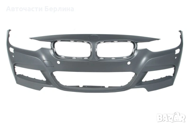 Предна броня с 4 отвора за парктроник с дюзи за фарове с BLIC 5510-00-0063913PP