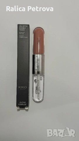 KIKO Milano Unlimited Double Touch – Shade 103 Nude (Liquid Lip Color + Gloss), снимка 2 - Декоративна козметика - 54551948