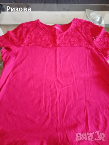 Подарявам дамски блузки, голям р/р, снимка 14 - Тениски - 54137969