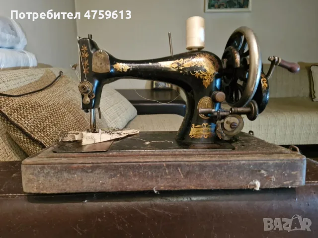 Продавам ръчна шевна машина SINGER /1+1/