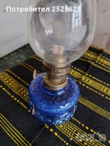Газена българска лампа, снимка 2 - Антикварни и старинни предмети - 54579727