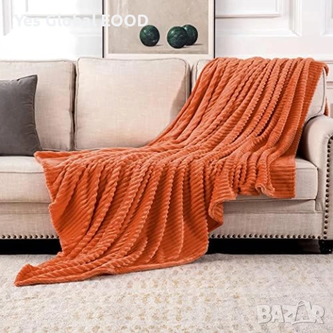 MIULEE пухкаво одеяло 150x200см Orange Red, снимка 2 - Олекотени завивки и одеяла - 54940299