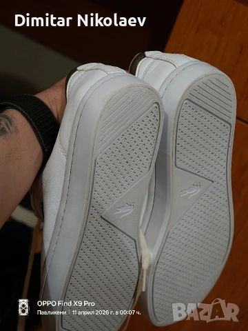 мъжки кецове Лакосте, снимка 4 - Кецове - 54220236