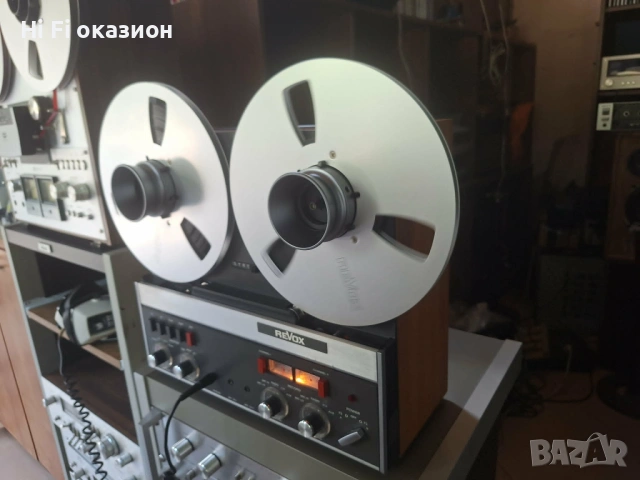 Магнетофон Revox A77 2 track, снимка 5 - Декове - 54865422