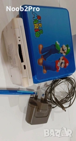 Nintendo DS Lite White + Super Mario Case + Charger, снимка 5 - Nintendo конзоли - 54635671