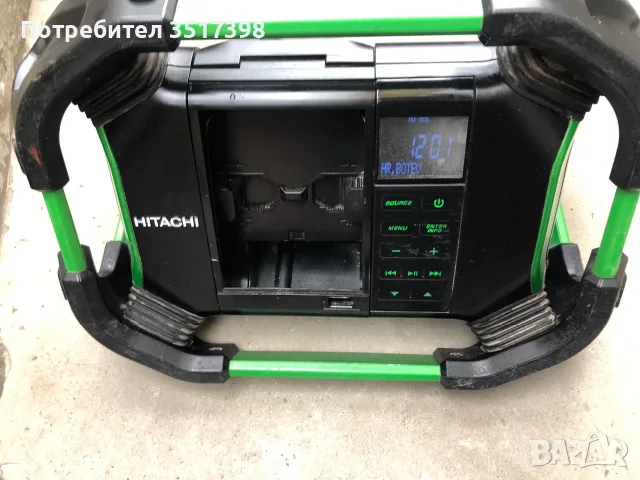 Акумулаторно радио НiTACHI -14,4-18V, снимка 9 - Други инструменти - 55529982