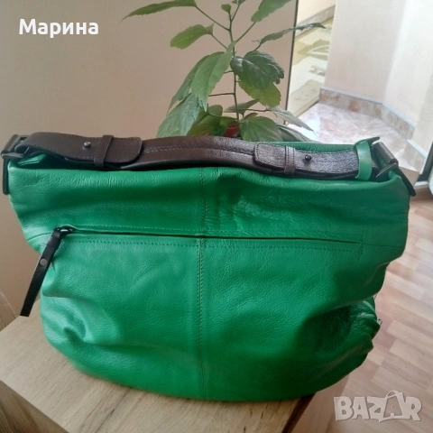 Дамска чанта естествена кожа , снимка 3 - Чанти - 54902343