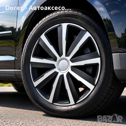Тасове за джанти Versaco Drift Silver/Black - 14'', 15'' или 16'', снимка 5 - Аксесоари и консумативи - 55206157