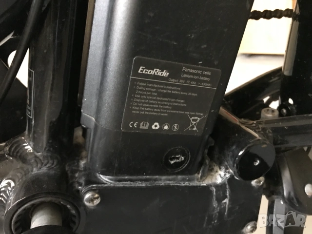 36V електрически велосипед / колело ECORIDE , снимка 2 - Велосипеди - 54488899