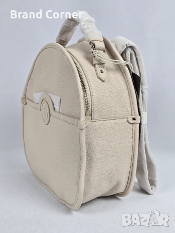 Нова дамска раница Trussardi Ardisia - бежова, снимка 2 - Чанти - 54407072