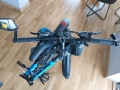 Велосипед Crosslander Compact Elegance 26″ Лeти Капли, Сгъваем Черно/Синьо, снимка 4