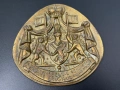 Метален плакет с официалния кралски герб на Белгия. №8170, снимка 5