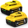 2X DCB184 Резервна батерия за Dewalt 18V 5000mAh за батерия Dewalt 1 бр- 29 , 2 бр- 51, снимка 1