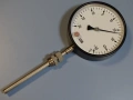 биметален термометър WEC 4375R-150 Ø160 mm G1/2 -30/+50°C L-150mm, снимка 8