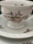 Rosenthal Maria - 6 броя троен сет с декор  „Sepia rose”, снимка 3