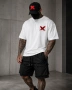 Мъжки Streetwear Комплект – Тениска, Карго Къси Панталони и Шапка, снимка 8