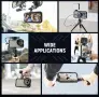Кейдж NEEWER 15 Pro Cage [2nd Gen] за iPhone 15 pro, quick release, 67mm filter adapter, 17mm lens, снимка 6