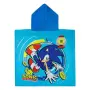 Детска памучна плажна кърпа пончо sonic за момчета 60x120 см_1235567, снимка 2