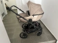 Бебешка количка 2 в 1 Riko Nesa (цвят Pearl Pink / Beige), снимка 2
