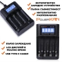 Бързо интелигентно зарядно за батерии 18650 16340 14500 26650 3.7V Li-ion AA AAA 1.2V Ni-MH USB C, снимка 2