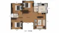 Сглобяема къща 3+1  115 м²  3 спални • 2 бани • Просторна дневна, снимка 3