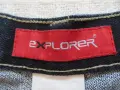 Нови тъмно сини плътни дънки Explorer, 28/32, снимка 5