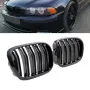 Двойни M5 M Бъбреци Решетки BMW E39 от 1995 до 2004 БМВ Е39 Гланц 5, снимка 1
