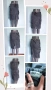 Три броя / Маркова дънкова пола "MNG / Mango", "Camaieu" и "Denim & Co" / XS / M , снимка 2